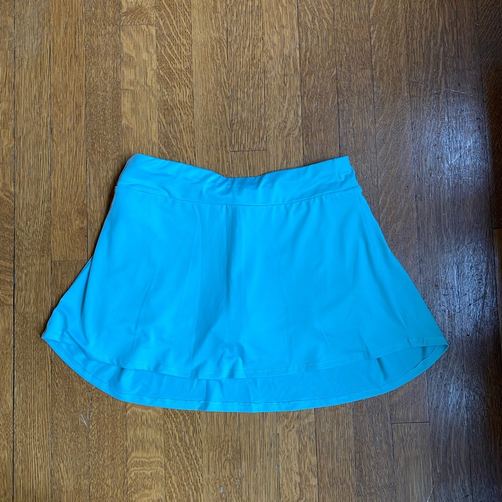 baby blue tennis skirt